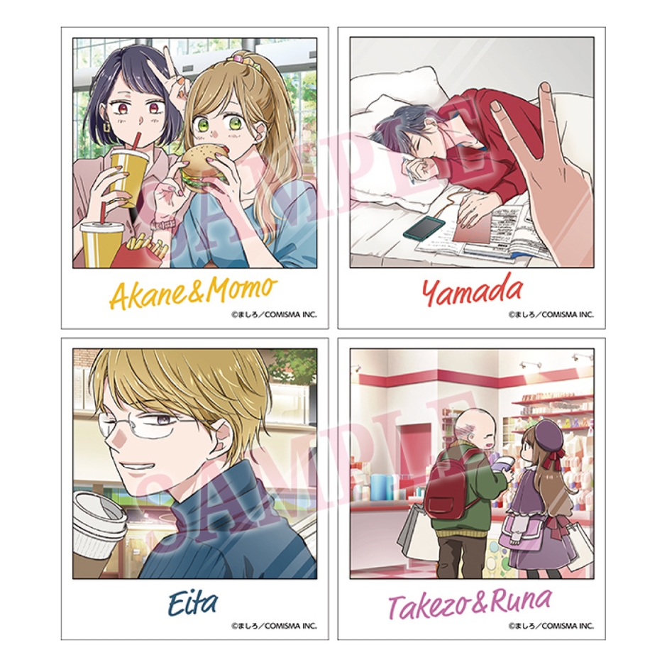 アクリルカード4種セット