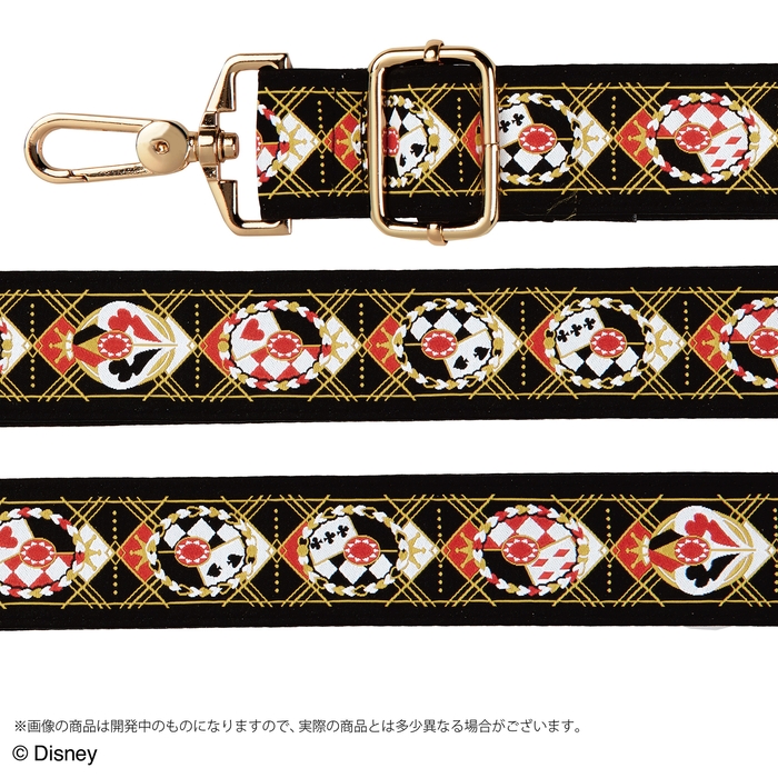 ディズニー ツイステッドワンダーランド ショルダーストラップ(ハーツラビュル 商品イメージ)