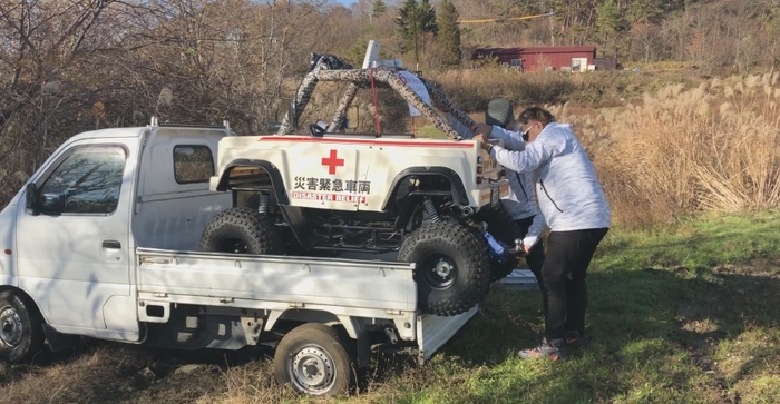 軽トラに積載可能
