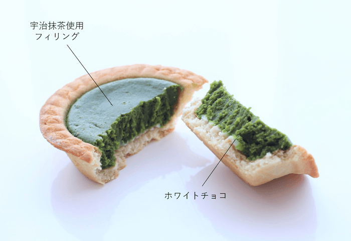 抹茶タルト　～宇治抹茶×ホワイトチョコ～(3)