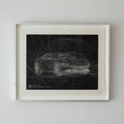 1台限定のフェラーリ特別仕様車への家紋デザインの提供　FERRARI ROMA TAILOR MADE Specially Crafted for COOL HUNTING @coolhunting @ferrari @ferrariusa(1)