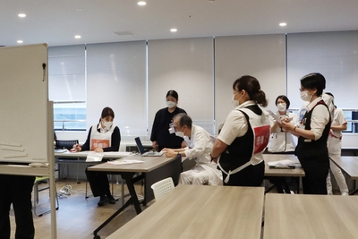 訓練の様子