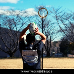 ＜NEW／RUGBY＞ラインアウト練習用スローターゲット！ スローイングスキル向上でセットプレー安定を目指す！