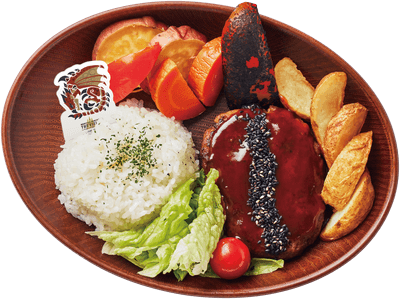 ▲ハンター飯プレート ~リオレウスの尻尾~ /1,800円(税込)