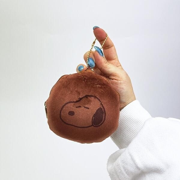 スヌーピーのシンプルな折りたたみエコバッグ