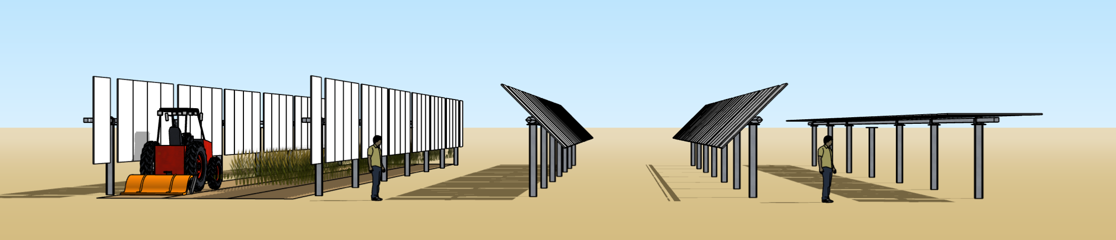 図1. 路地栽培環境を制御するFARBO