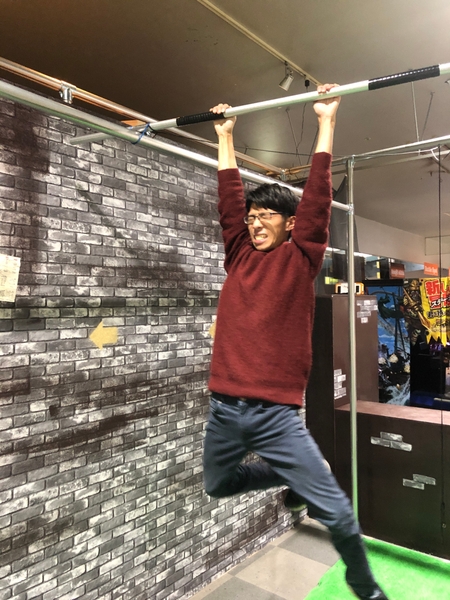 大人向け本格アスレチック　マッスルチャレンジ