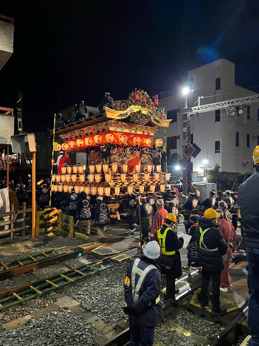 秩父夜祭架線切り離し・屋台見学ツアー イメージ2