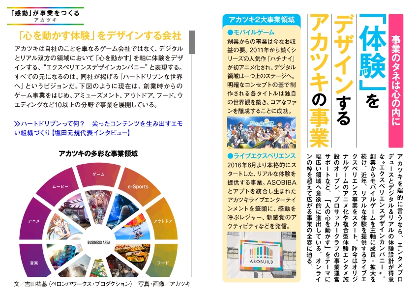 SUPER CEO vol.37 「体験」をデザインするアカツキ