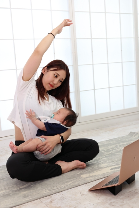 子供が一緒でもオンラインだからこそ安心