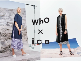 壁紙ブランド「WhO(フー)」が ファッションブランド「ICB」とコラボレーション　 壁紙7点を2019年5月15日(水)より販売スタート