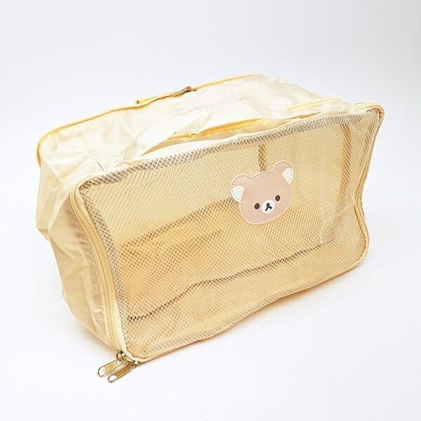 リラックマの圧縮ポーチ