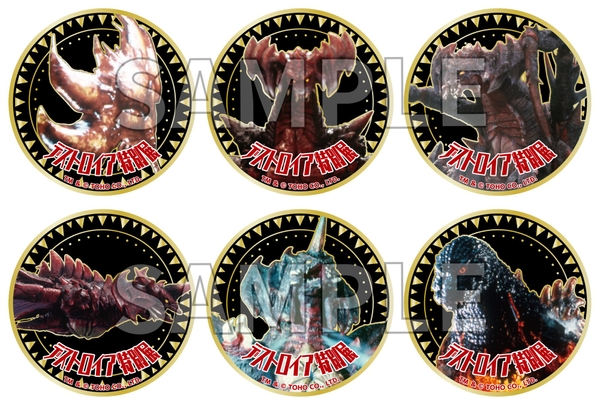 ▲メタル缶バッジ(ランダム全6種) 　／各880円（税込）