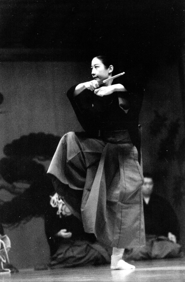 雲龍櫻子(舞囃子「春日龍神」撮影:森田拾史郎)