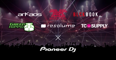 Pioneer DJ、ビジュアル演出を手掛ける各社と PRO DJ LINKのライセンス契約を締結