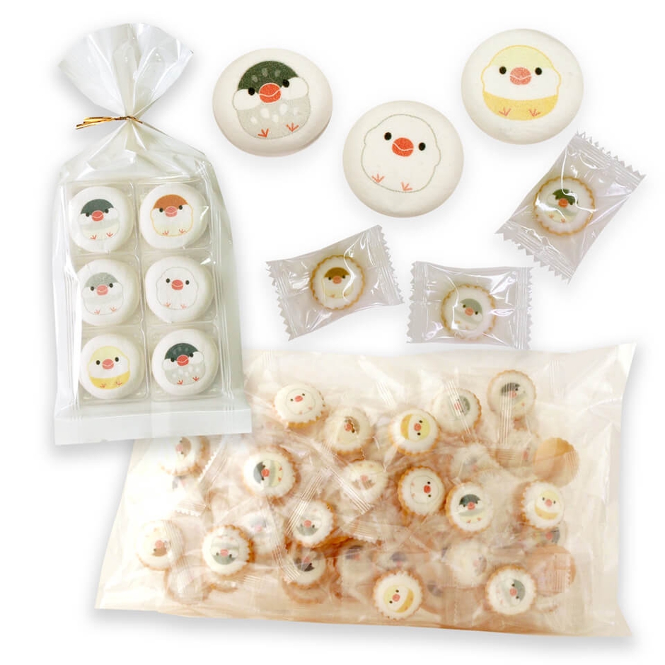 文鳥マシュマロ/文鳥アイシングビスケット大袋