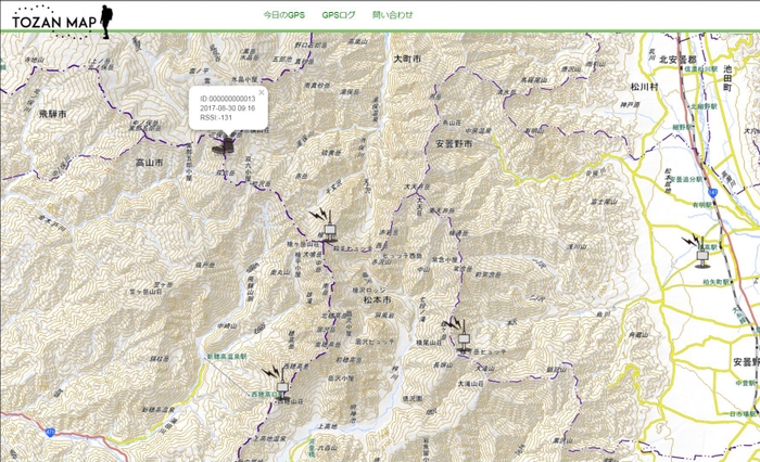 TozanMap(登山マップ)