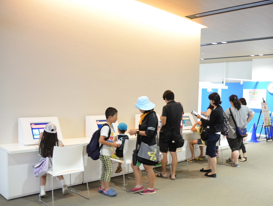 塩のことが学べる「パソコンクイズ」もあります！