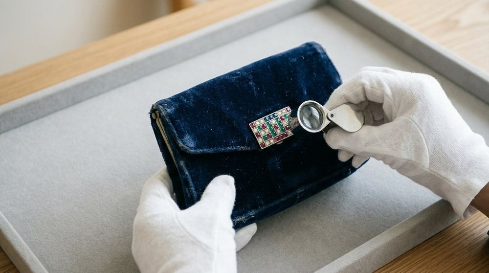 古着店で1.5ドルのバッグ、カルティエ作品とみられ約3万5千ドルの評価 おもいおが古いバッグの「飾りを見る」理由を紹介