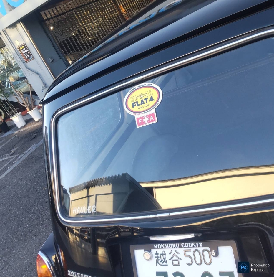 FAステッカー　貼付車両　2