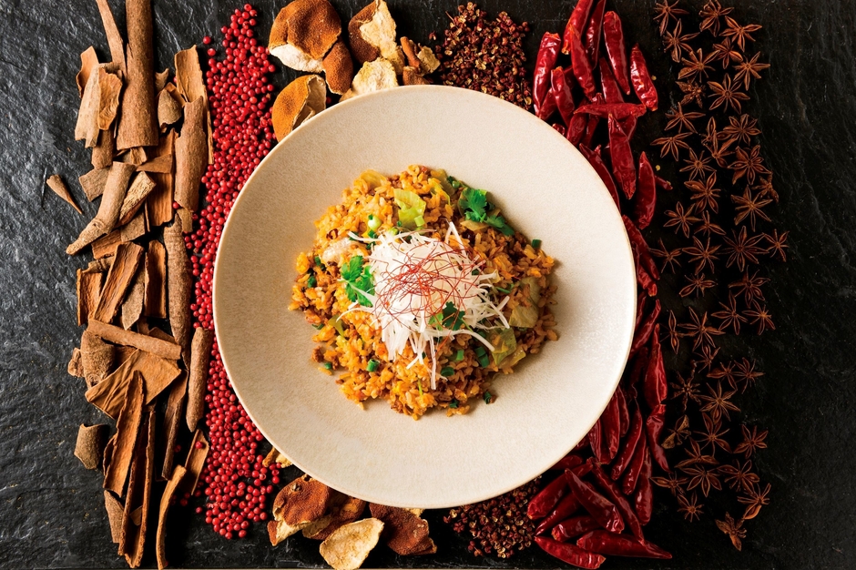 「しびれる旨辛 坦々チャーハン」