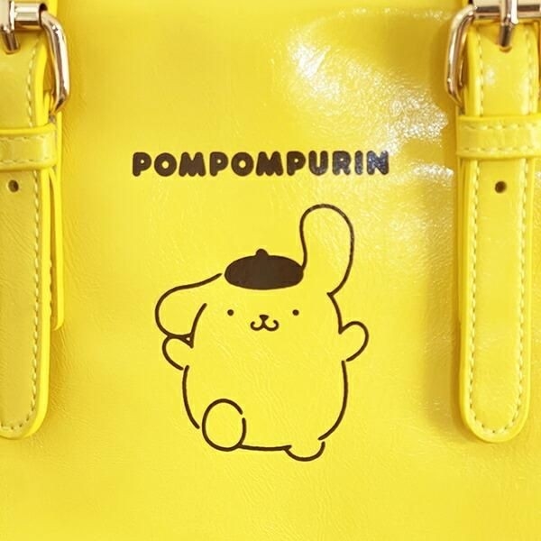 ポムポムプリンのワイドボストンバッグ