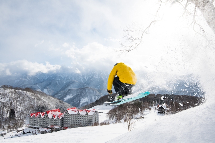「Hakuba Valley」内でも数少ないスキーインスキーアウトリゾート