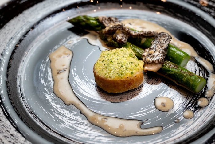 前菜 香川県産グリーンアスパラ