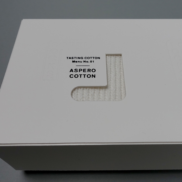 Menu No.01 ASPERO COTTON