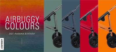 カスタマイズできるベビーカー＜AIRBUGGY COLOURS＞に 2021秋冬NEWカラーフレーム4色が2021年10月1日より登場