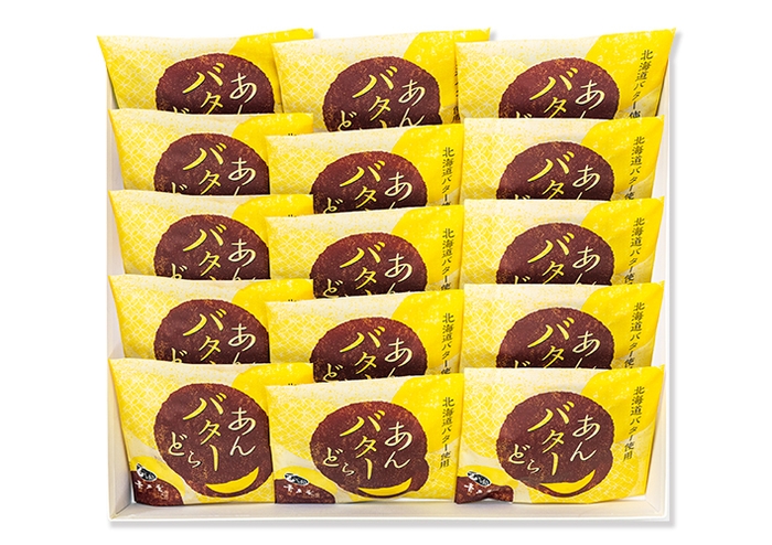 あんバターどら15個入 4,100円