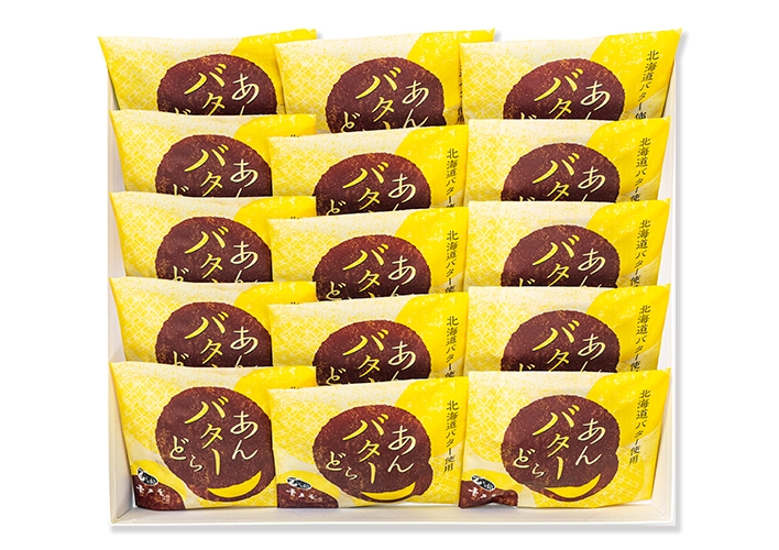 あんバターどら15個入　4,100円