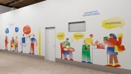 阿蘇くまもと空港のイメージスケッチ2