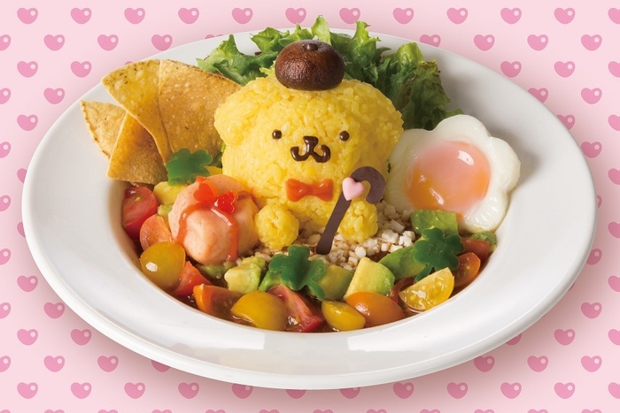 ポムポムプリンのモテコーデおめかしタコライス(メイン画像)
