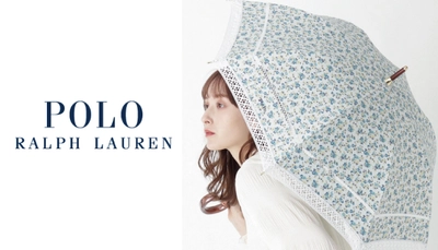 【予約】POLO RALPH LAUREN(ポロラルフ ローレン)のフローラルプリント トーションレース日傘の予約販売を開始