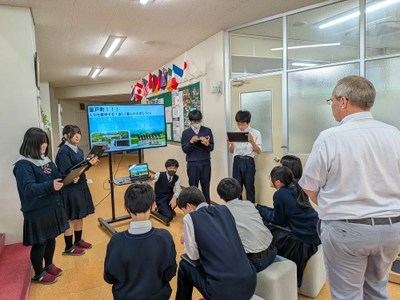 瑞浪市役所×麗澤瑞浪中学校　探究学習の成果を地域に発信
～中学生が瑞浪市の未来を提案～