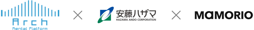 安藤ハザマ、株式会社Arch、MAMORIO株式会社