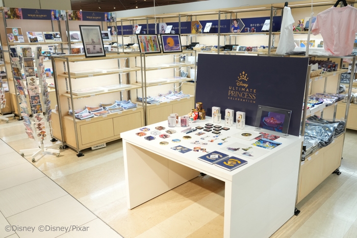 ディズニープリンセス展 会場内の様子