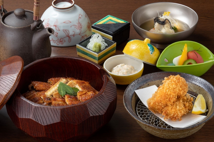 かきとあなご田里津庵ご膳 4,800円