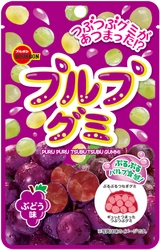 ブルボン、つぶつぶグミを1粒にまとめた新食感の ソフトグミ「プルプグミ」に“ぶどう味”を 4月6日(火)に新発売！