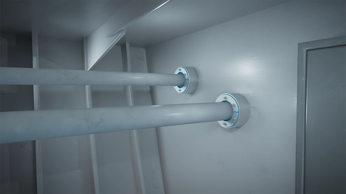 溶接不要な配管シールで機関室の工期短縮