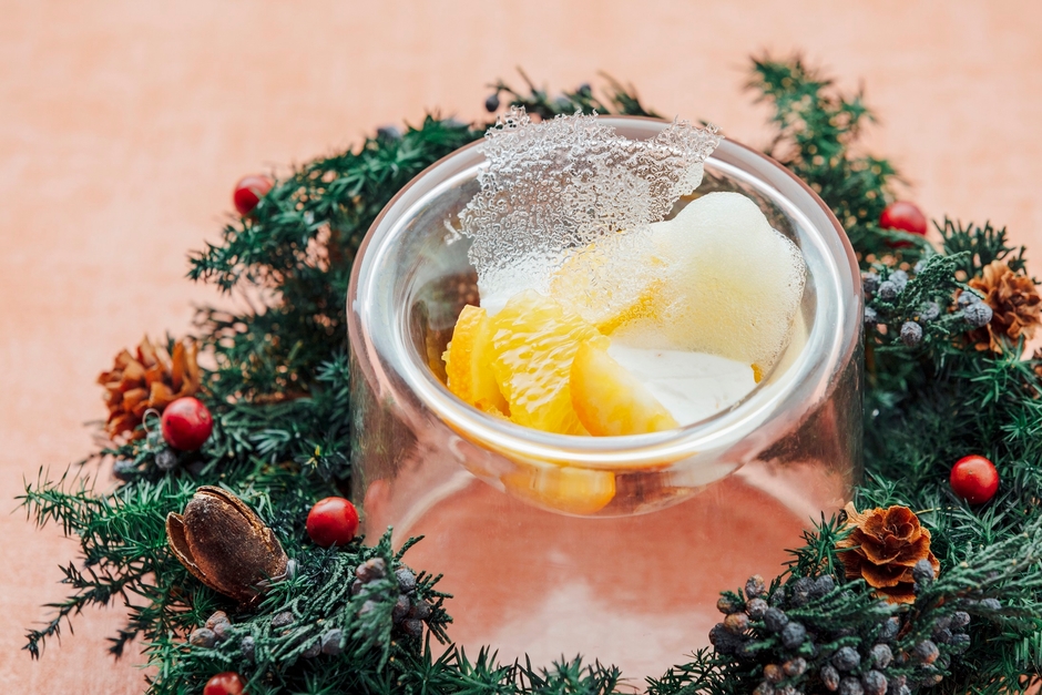 【軽井沢ホテルブレストンコート】エピソード・ド・ノエル_1品目：クリスマスキャンドル_01