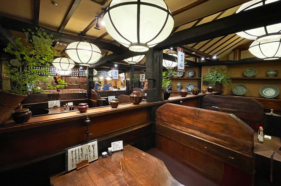 かつ吉渋谷店内観(その1)