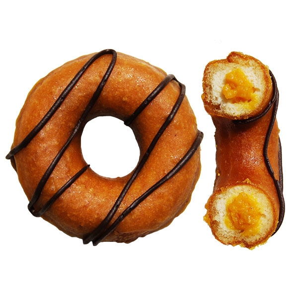 パンプキン&パンプキンクリーム(ケーキドーナッツ)