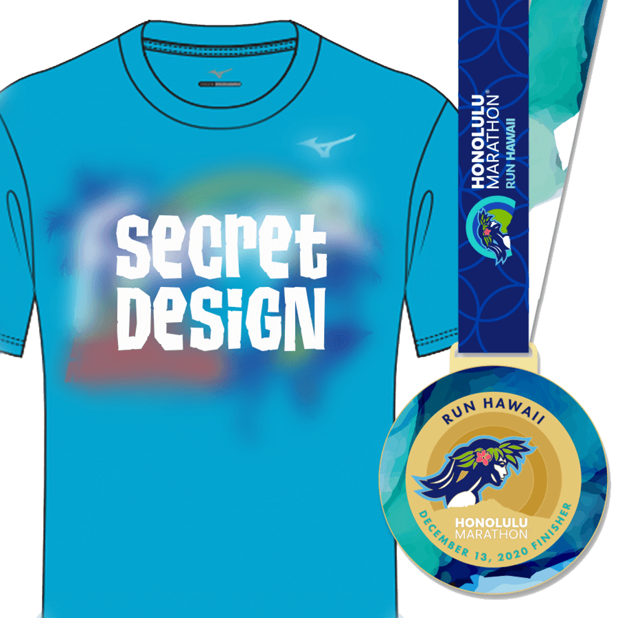 フルマラソンフィニッシャーTシャツ、完走メダル