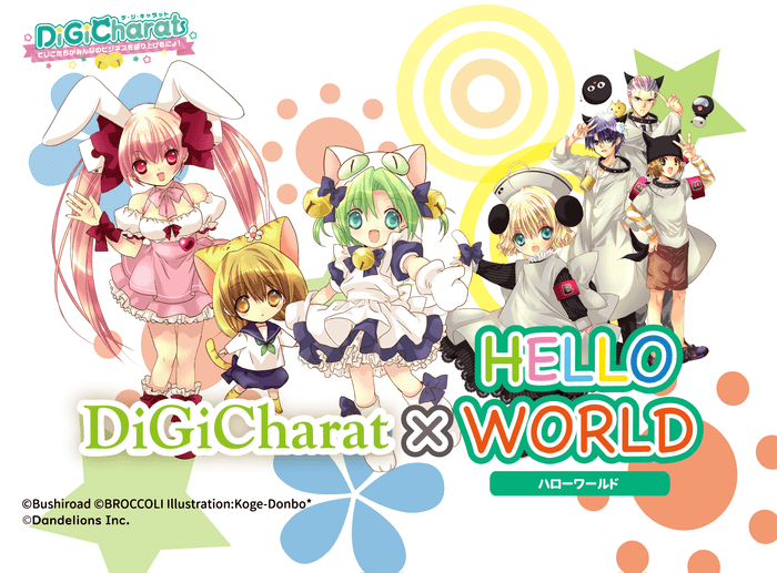 『HELLO WORLD』×『デ・ジ・キャラット』