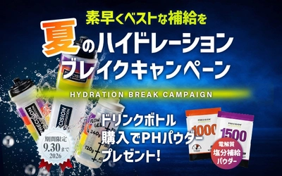 【猛暑のスポーツ科学】熱中症・ハンガーノックを防ぐ「パーソナライズ発汗対策」とは？Precision Fuel & Hydration JAPANが「夏のハイドレーションブレークキャンペーン」を7月27日（月）よりスタート