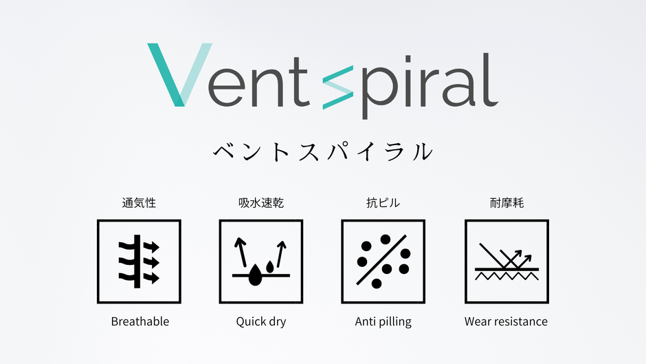 多機能なニット糸「Ventspiral」