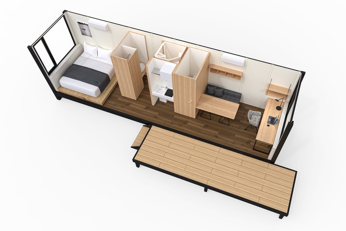 プラン例:93 MS NOMAD 内装イメージ