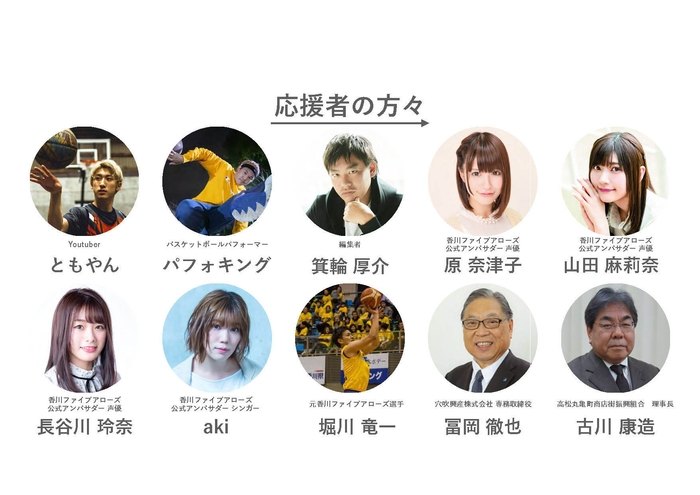 香川ファイブアローズ　応援者